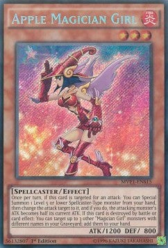 Apple Magician Girl (V.3 - Secret Rare) - The Dark Side of Dimensions Movie Pack (Secret Rare) [MVP1-S15]