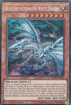Blue-Eyes Alternative White Dragon (V.3 - Secret Rare) - The Dark Side of Dimensions Movie Pack (Secret Rare) [MVP1-S46]
