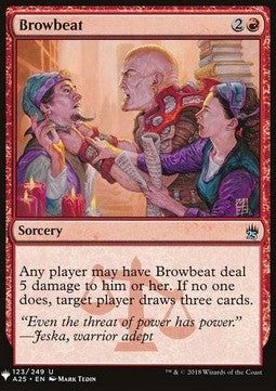 Browbeat - Mystery Booster (Uncommon) [MYS-123]