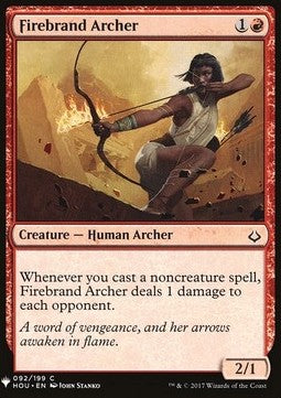 Firebrand Archer - Mystery Booster (Common) [MYS-92]