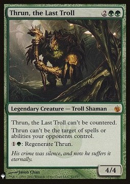Thrun, the Last Troll - Mystery Booster (Mythic) [MYS-92]