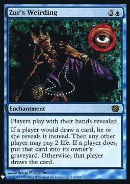 Zur's Weirding - Mystery Booster (Rare) [MYS-116]