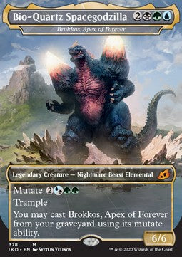 Brokkos, Apex of Forever (V.2) - Ikoria: Lair of Behemoths: Extras (Mythic) [XIKO-378]