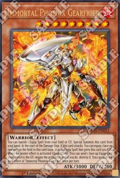 Immortal Phoenix Gearfried (V.1 - Ultra Rare) - Toon Chaos (Ultra Rare) [TOCH-012]