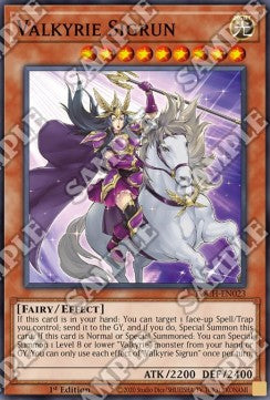 Valkyrie Sigrun - Toon Chaos (Super Rare) [TOCH-023]