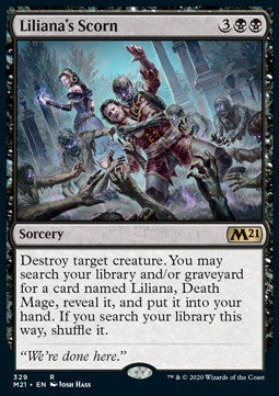 Liliana's Scorn - Core 2021: Extras (Rare) [XM21-329]