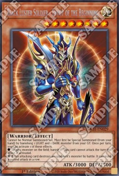 Black Luster Soldier - Envoy of the Beginning (V.2 - Collectors Rare) - Toon Chaos (Collectors Rare) [TOCH-029]