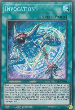Invocation - Battles of Legend: Armageddon (Secret Rare) [BLAR-084]