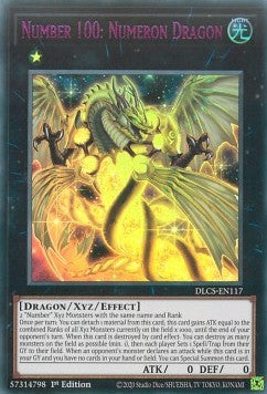 Number 100: Numeron Dragon (V.4 - Ultra Rare) - Dragons of Legend: The Complete Series (Ultra Rare) [DLCS-117]