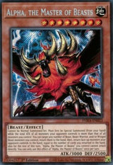 Alpha, the Master of Beasts (V.1 - Secret Rare) - Phantom Rage (Secret Rare) [PHRA-023]
