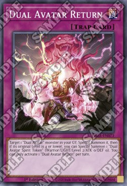 Dual Avatar Return
