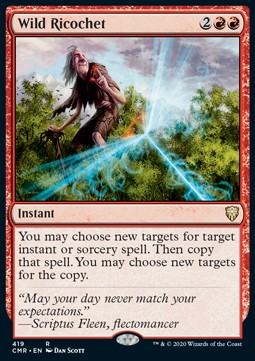 Wild Ricochet - Commander Legends: Extras (Rare) [XCMR-419]