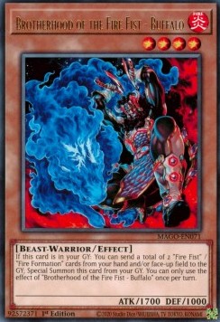 Brotherhood of the Fire Fist - Buffalo - Maximum Gold (Rare) [MAGO-071]