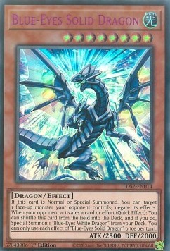 Blue-Eyes Solid Dragon (V.4 - Ultra Rare) - Legendary Duelists: Season 2 (Ultra Rare) [LDS2-014]