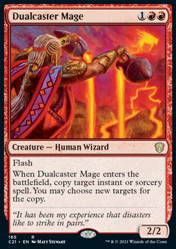 Dualcaster Mage - Commander: Strixhaven (Rare) [C21-165]