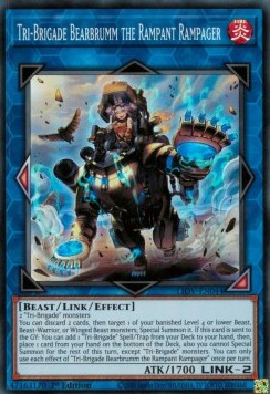 Tri-Brigade Bearbrumm the Rampant Rampager - Lightning Overdrive (Super Rare) [LIOV-044]