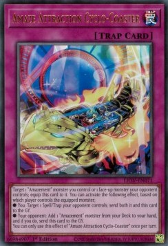 Amaze Attraction Cyclo-Coaster - Lightning Overdrive (Ultra Rare) [LIOV-071]
