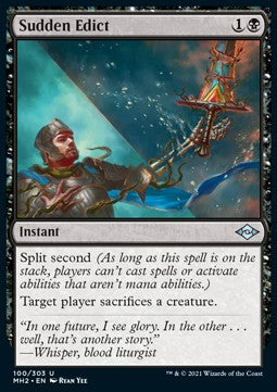 Sudden Edict - Modern Horizons 2 (Uncommon) [MH2-100]