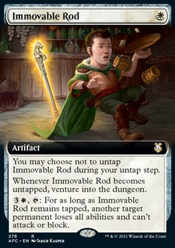 Immovable Rod - Commander: Adventures in the Forgotten Realms: Extras (Rare) [XAFC-276]
