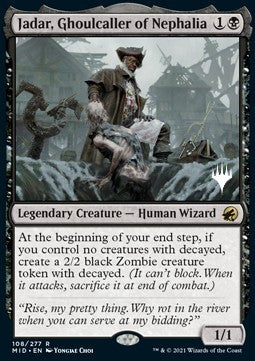 Jadar, Ghoulcaller of Nephalia (V.2) - Innistrad: Midnight Hunt: Promos (Rare) [PMID-108]