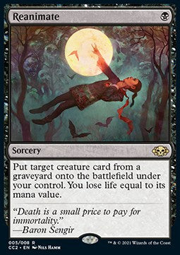 Reanimate - Commander Collection: Black (Rare) [CC2-5]