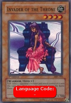 Invader of the Throne (V.2 - Super Rare) - Magic Ruler (Super Rare) [MRL-026]