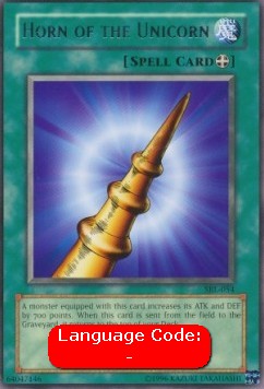 Horn of the Unicorn (V.2 - Rare)