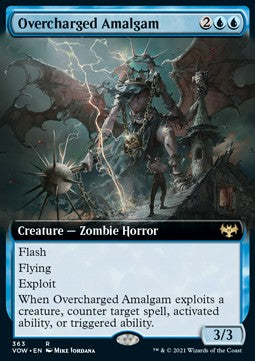 Overcharged Amalgam - Innistrad: Crimson Vow: Extras (Rare) [XVOW-363]