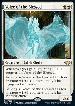 Voice of the Blessed - Innistrad: Crimson Vow (Rare) [VOW-44]