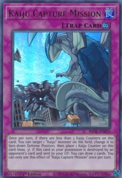 Kaiju Capture Mission - Brothers of Legend (Ultra Rare) [BROL-076]