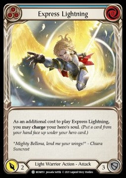 Express Lightning (Blue) (Normal) - Monarch - First (Common) [MON-F-MON053]
