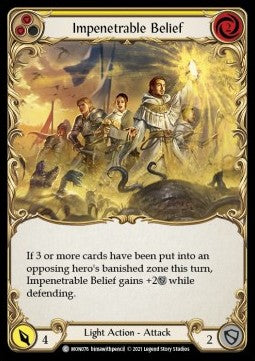 Impenetrable Belief (Yellow) (Normal) - Monarch - First (Common) [MON-F-MON076]