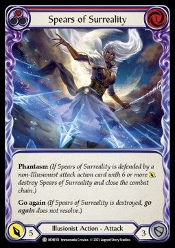 Spears of Surreality (Red) (Normal) - Monarch - First (Common) [MON-F-MON101]