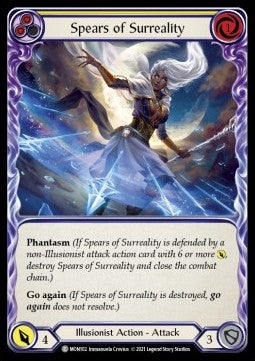 Spears of Surreality (Yellow) (Normal) - Monarch - First (Common) [MON-F-MON102]