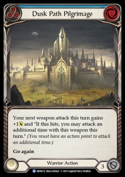 Dusk Path Pilgrimage (Blue) (Normal) - Monarch - First (Rare) [MON-F-MON112]