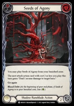 Seeds of Agony (Red) (Normal) - Monarch - First (Common) [MON-F-MON183]