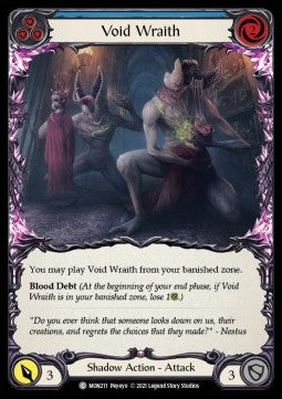 Void Wraith (Blue) (Normal) - Monarch - First (Common) [MON-F-MON211]