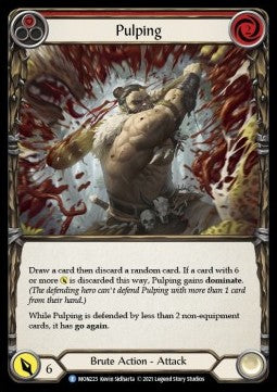 Pulping (Red) (Normal) - Monarch - First (Rare) [MON-F-MON223]