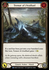 Tremor of iArathael (Blue) (Normal) - Monarch - First (Rare) [MON-F-MON256]