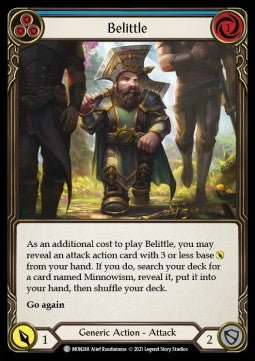 Belittle (Blue) (Normal) - Monarch - First (Common) [MON-F-MON268]