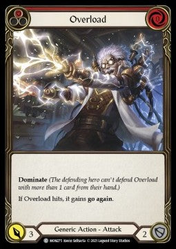 Overload (Red) (Normal) - Monarch - First (Common) [MON-F-MON275]