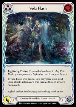 Vela Flash (Red) (Normal) - Tales of Aria - First (Common) [ELE-F-ELE076]