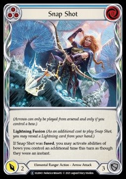 Snap Shot (Blue) (Normal) - Tales of Aria - Unlimited (Rare) [ELE-U-ELE043]