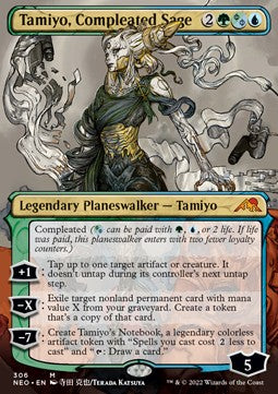 Tamiyo, Compleated Sage (V.1) - Kamigawa: Neon Dynasty: Extras (Mythic) [XNEO-306]