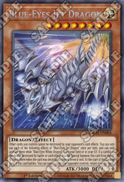 Blue-Eyes Jet Dragon (V.1 - Secret Rare) - Battle of Chaos (Secret Rare) [BACH-004]