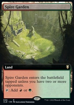 Spire Garden - Commander Legends: Battle for Baldur's Gate: Extras (Rare) [XCLB-606]
