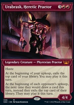 Urabrask, Heretic Praetor (V.1) - Streets of New Capenna: Extras (Mythic) [XSNC-346]