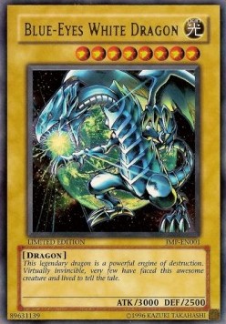 Blue-Eyes White Dragon (V.2 - Ultra Rare) - Shonen Jump Magazine (Ultra Rare) [JUMP-EN001]
