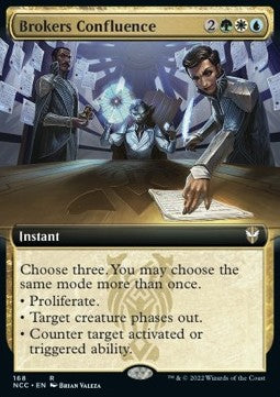 Brokers Confluence - Commander: Streets of New Capenna: Extras (Rare) [XNCC-168]
