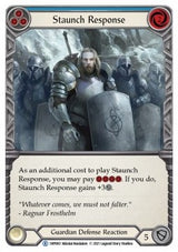 Staunch Response (Blue) (Regular) - History Pack 1 (Rare) [1HP-060]